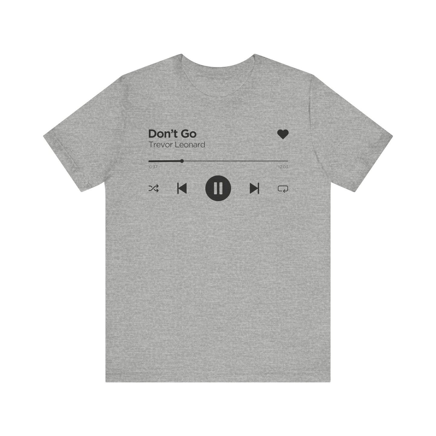 Now Playing Favorite Song Unisex Tee (Express Delivery Available)