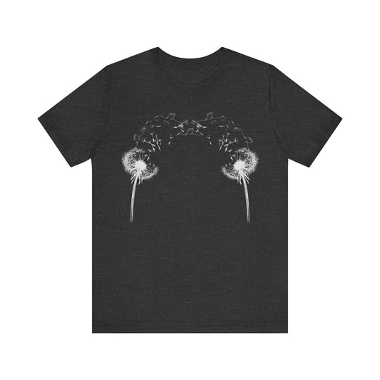 Dandelions Music Notes Unisex Tee (Express Delivery Available)