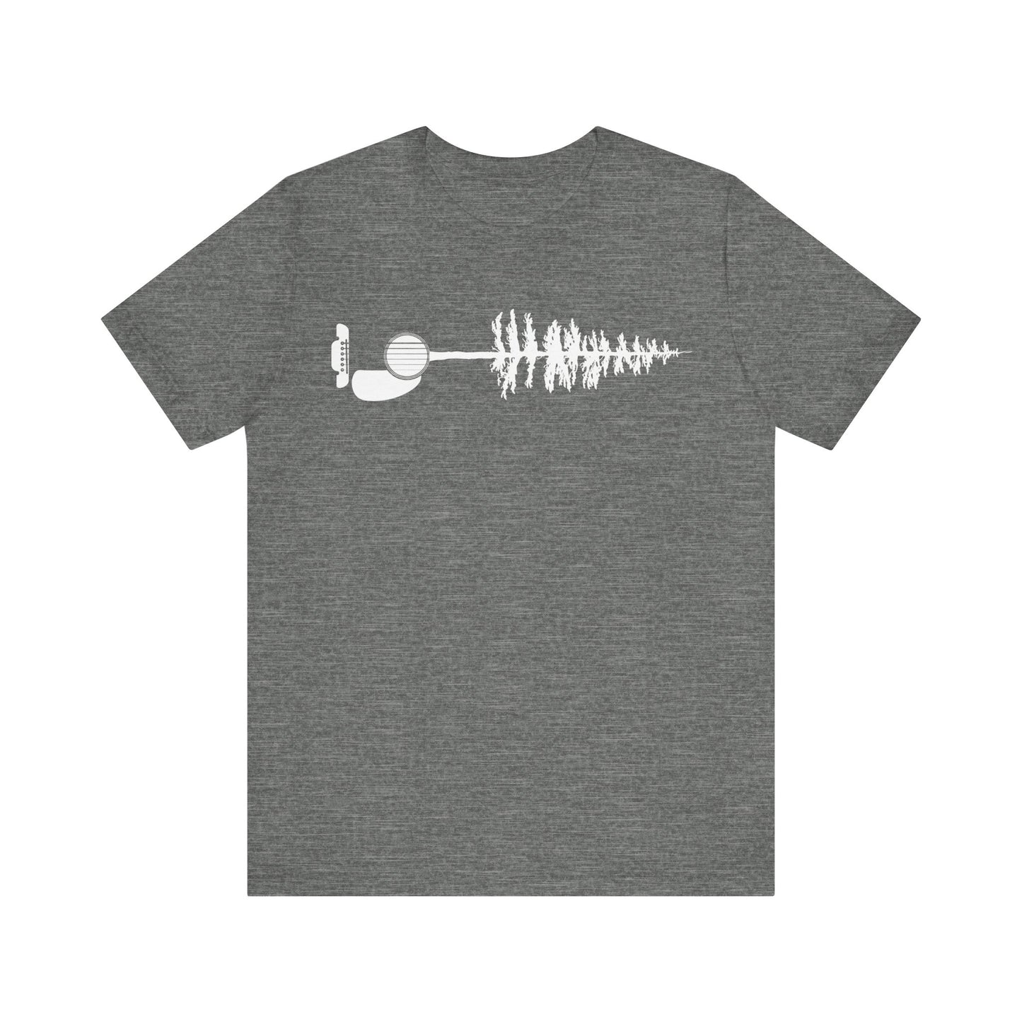 Guitar Tree Neck Unisex Tee (Express Delivery Available)
