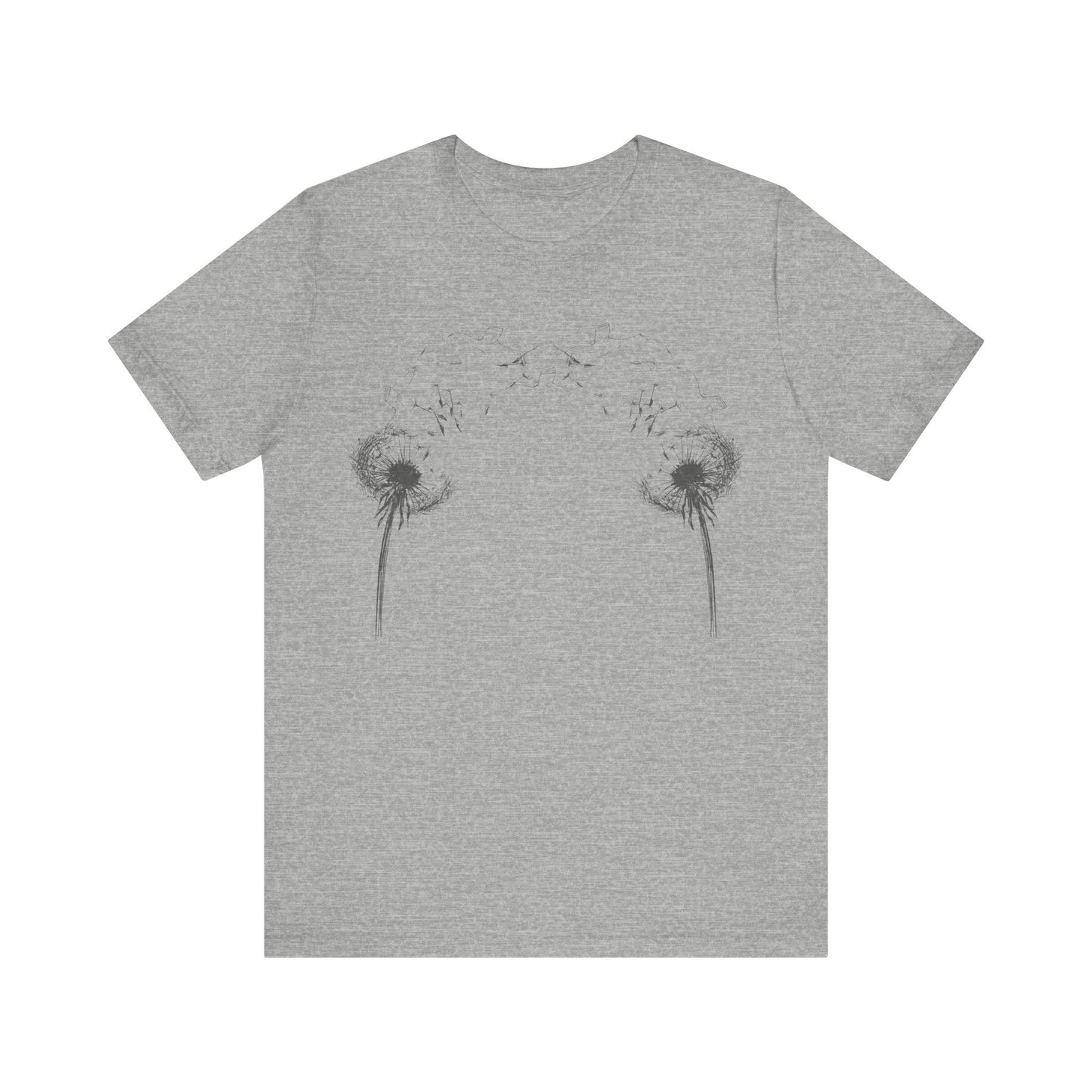 Dandelions Music Notes Unisex Tee (Express Delivery Available)