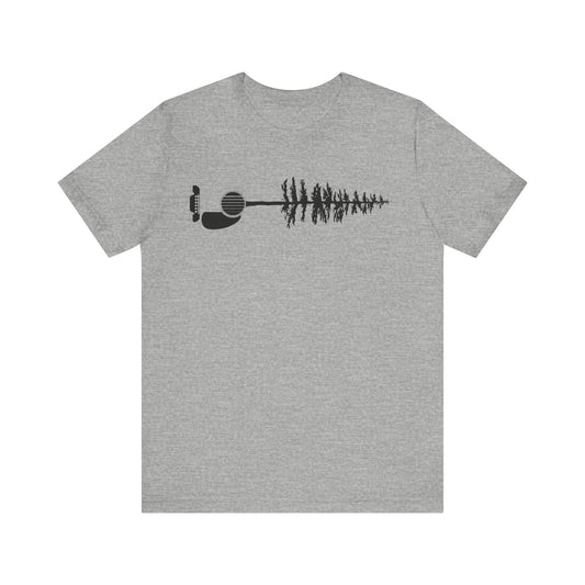 Guitar Tree Neck Unisex Tee (Express Delivery Available)