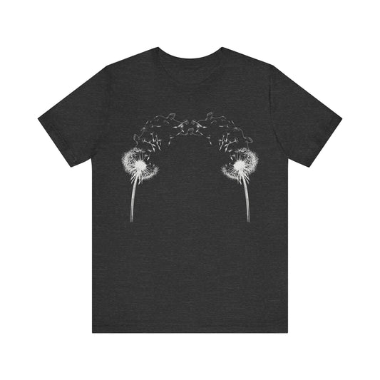 Dandelions Music Notes Unisex Tee (Express Delivery Available)