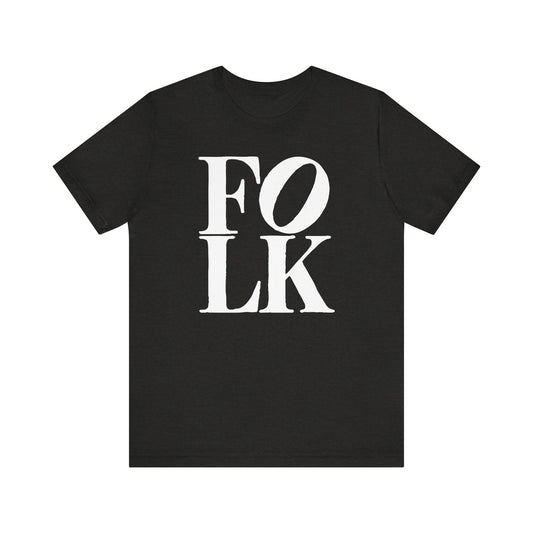 FOLK LOVE Unisex Tee (Express Delivery Available)